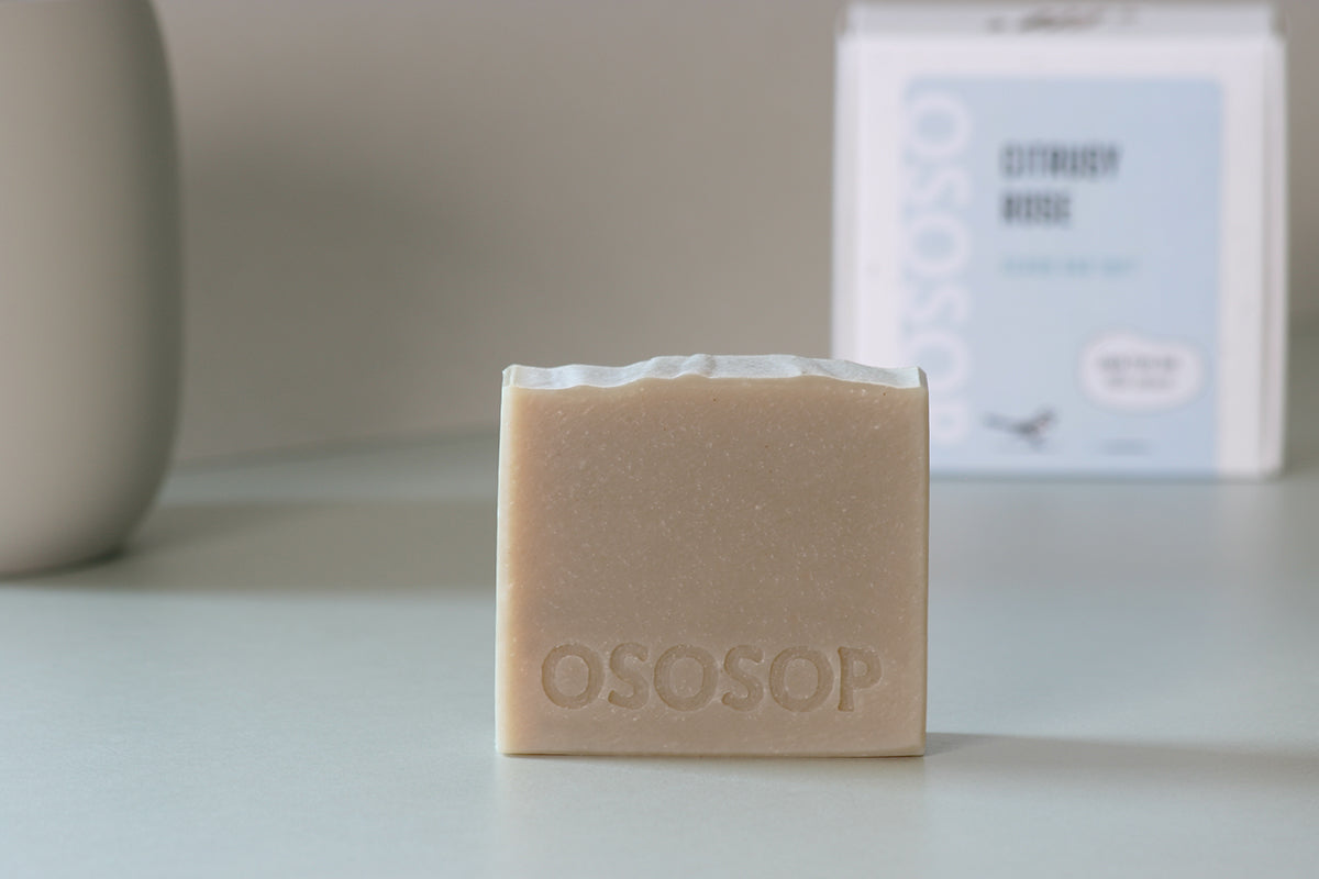 Scrub Soap Bar – Citrusy Rose (Super Soft Exfoliating)