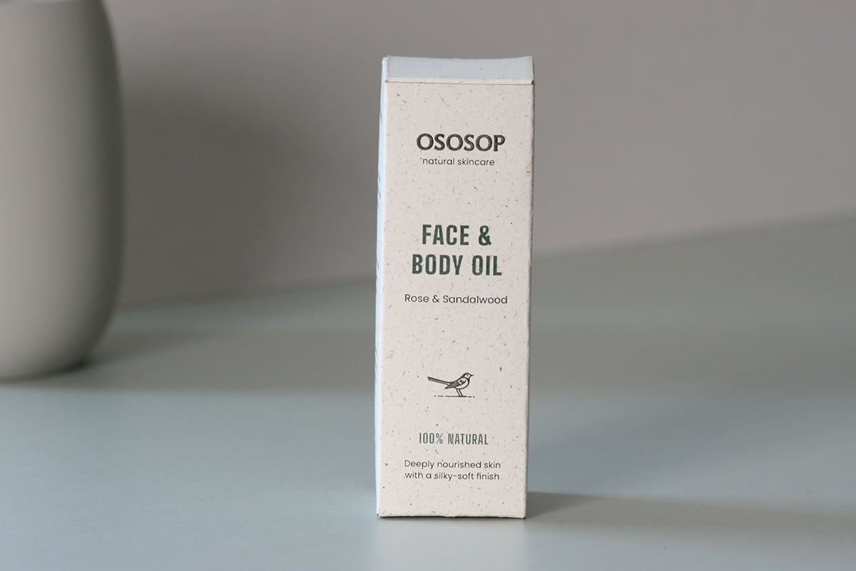 Deeply Nourishing Face & body oil - Rose & Sandalwood