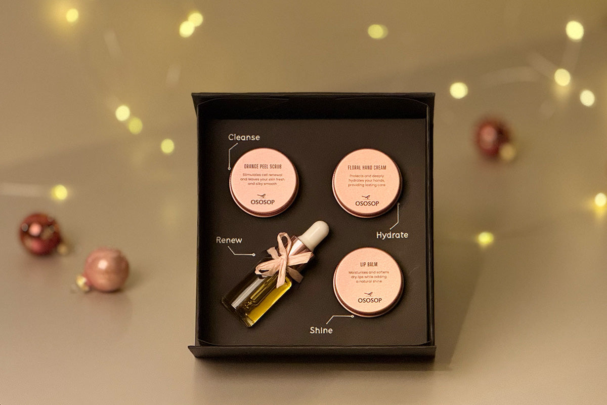 Natural Skincare Sample Set Floral