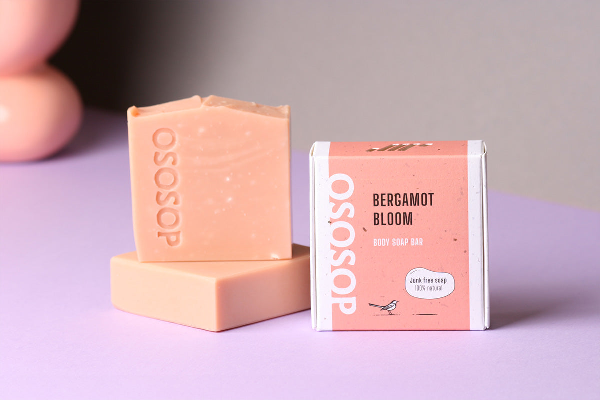 Sage Bergamot Bloom body soap bar Solid