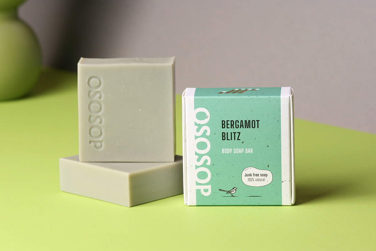 Bergamot Blitz body soap bar Solid