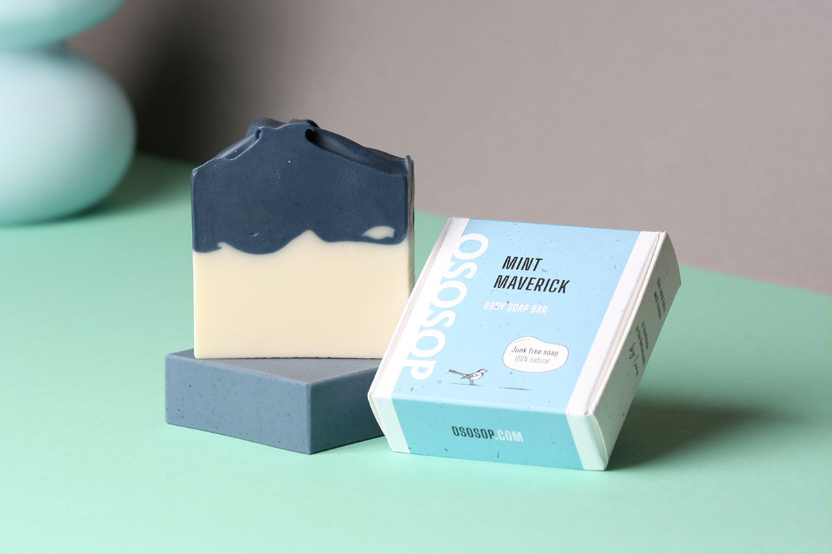 Mint Maverick body soap bar 50/50