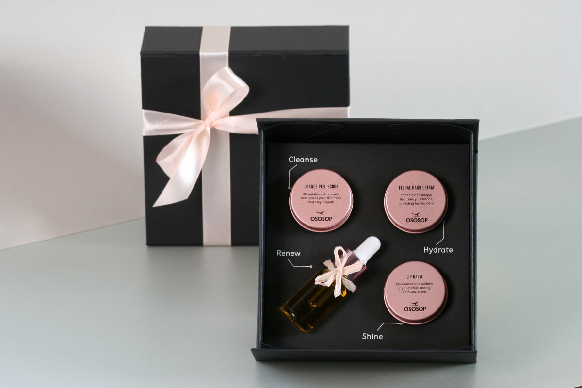 Natural Skincare Sample Set Floral