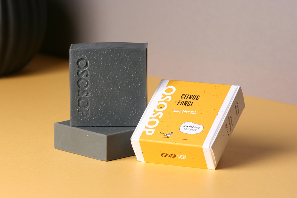 Citrus Force body soap bar Solid