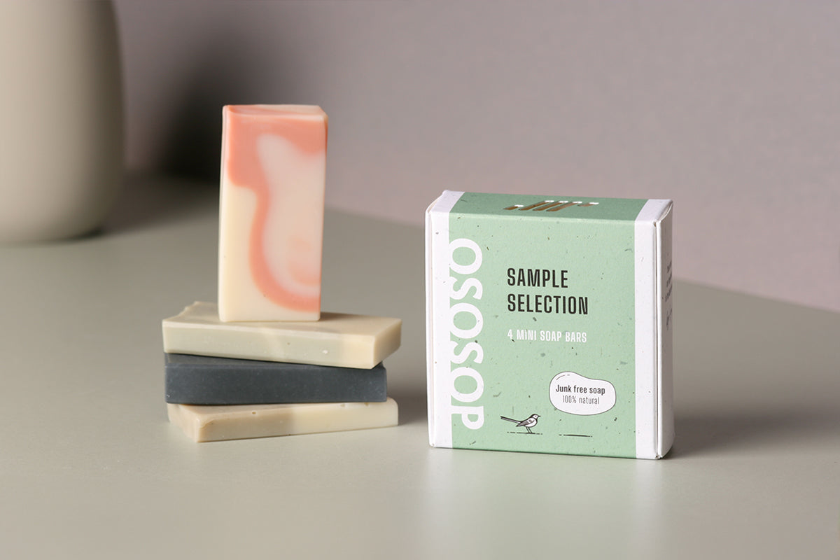Sample selection Soap bars
