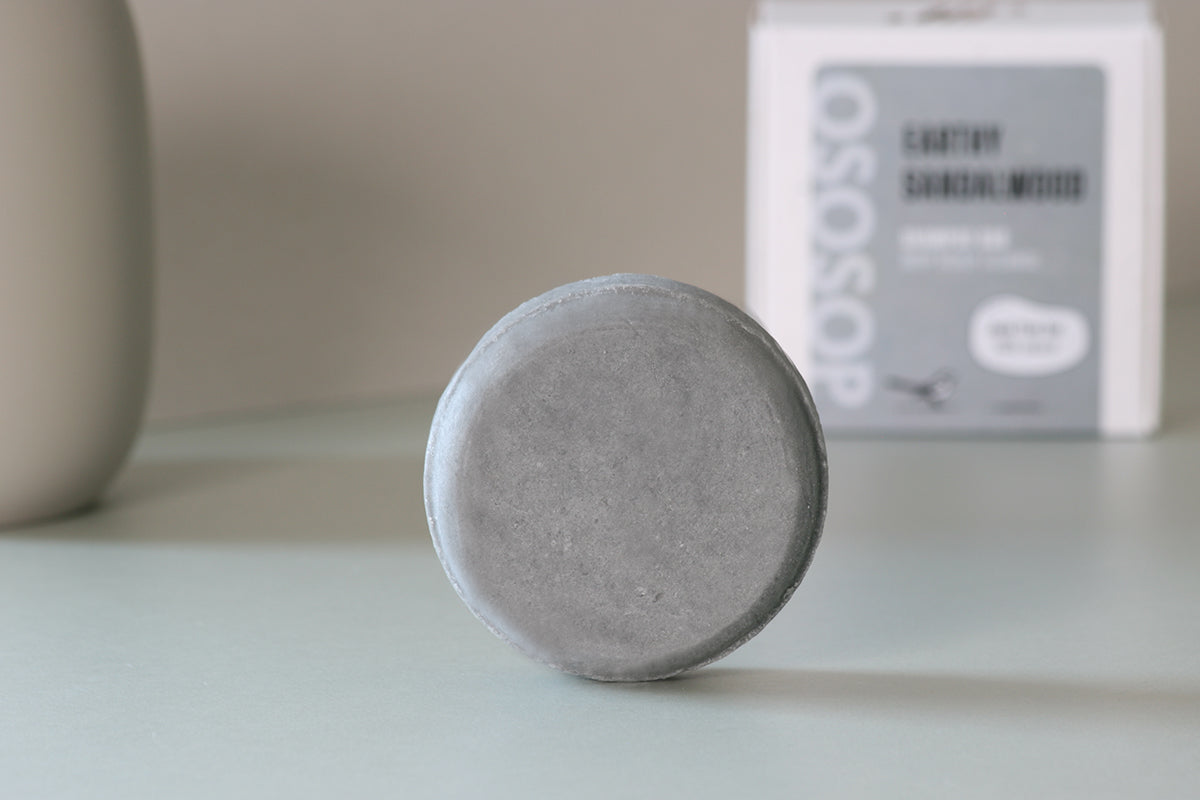 Shampoo Bar – Earthy Sandalwood (for deep scalp cleanse)