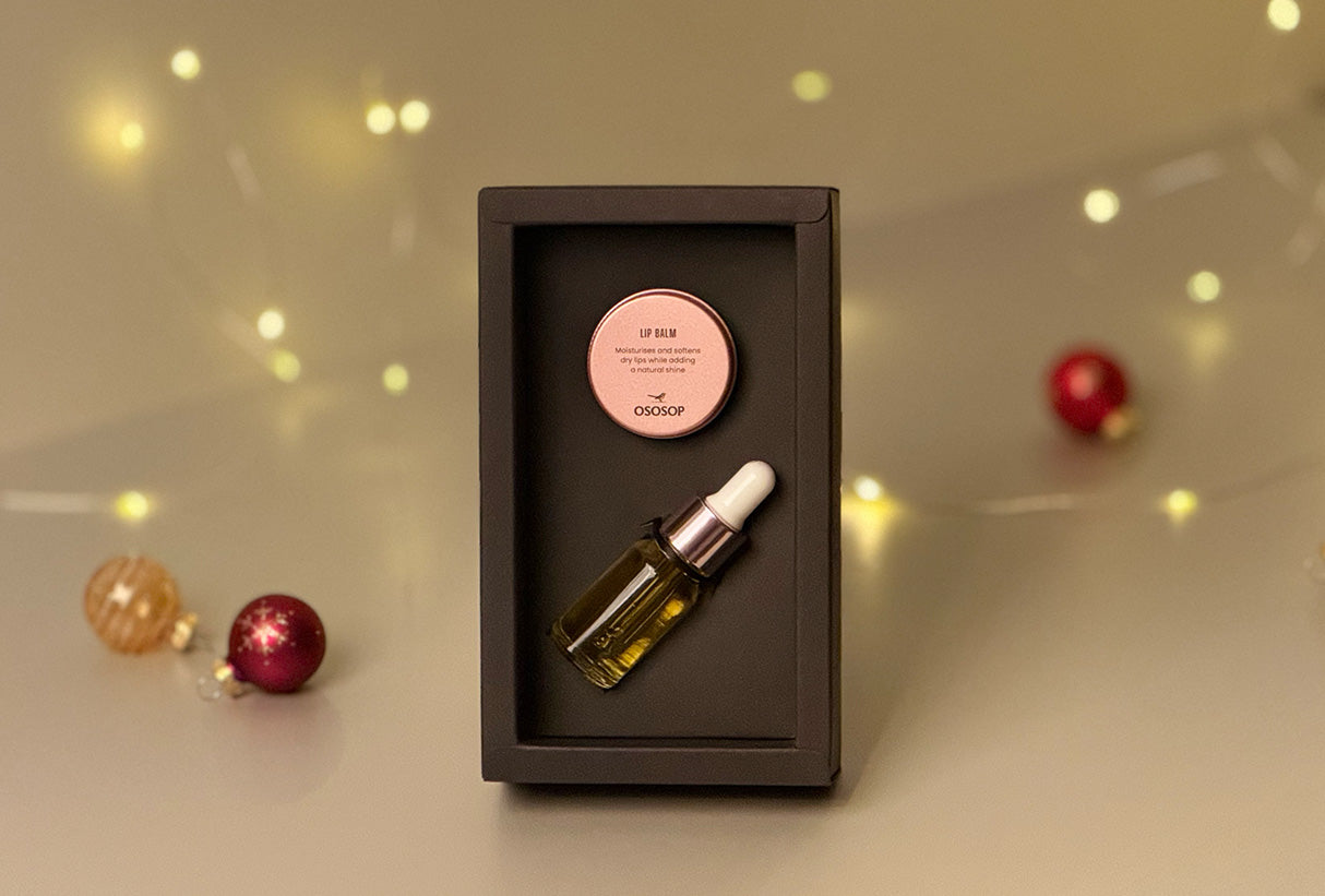 Cadeau Set Renew Face Oil & Lip Balm